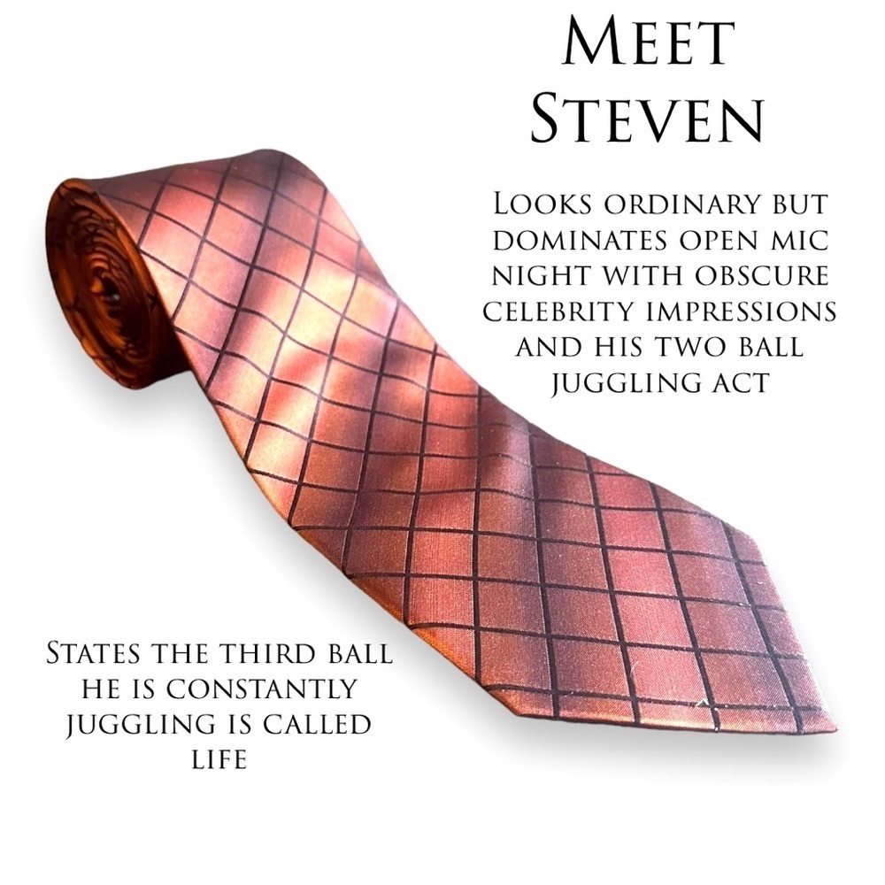Van Heusen Men’s Tie - aka Steven